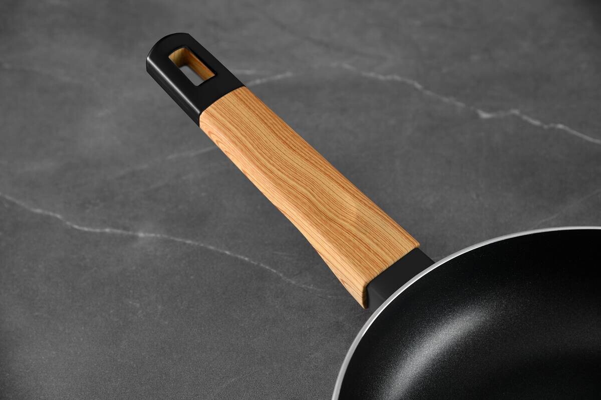 BERGNER Kochgeschirrset EARTH BLACK schwarz Aluminium 5 tlg.