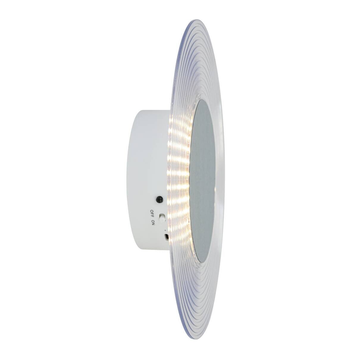 Nolo Akku-LED-Wandleuchte Dot H/D: ca. 6x25 cm