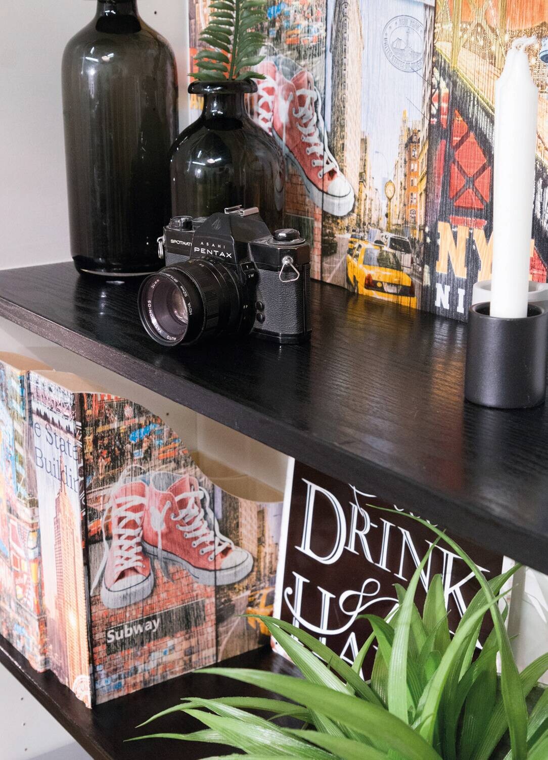 d-c-fix Dekofolie Blackwood schwarz B/L: ca. 45x200 cm