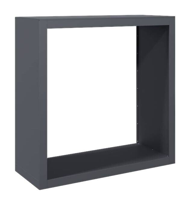 vidaXL Brennholzregal anthrazit B/H/L: ca. 40x100x100 cm