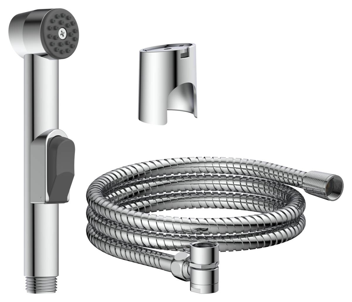 Eisl Waschbeckenbrause-Set Chrom B/H/L: ca. 3,3x18x150 cm