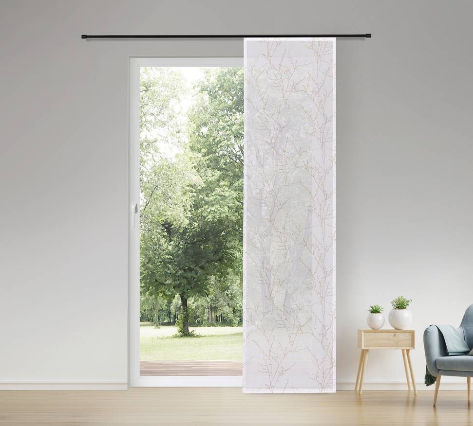 Happy Home Schiebevorhang Äste beige B/L: ca. 60x245 cm