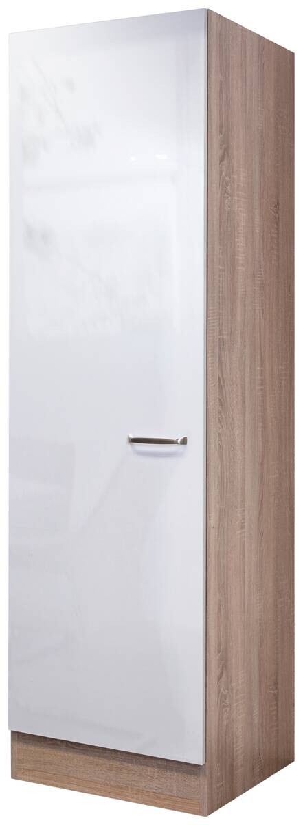 Unterschrank Valero weiß Hochglanz B/H/T: ca. 50x200x57 cm