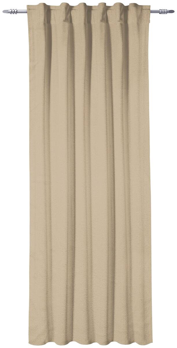 Thermovorhang Boucle sand B/L: ca. 135x245 cm