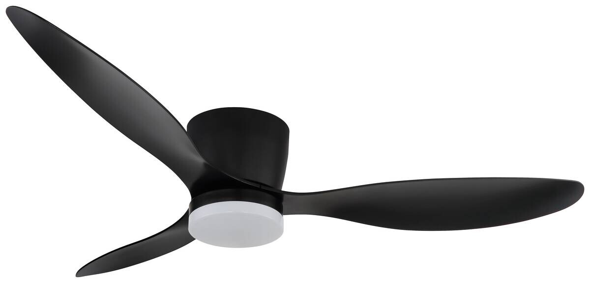 GLOBO Deckenventilator schwarz B/H/L: ca. 30,5x24x65 cm max. 30 W