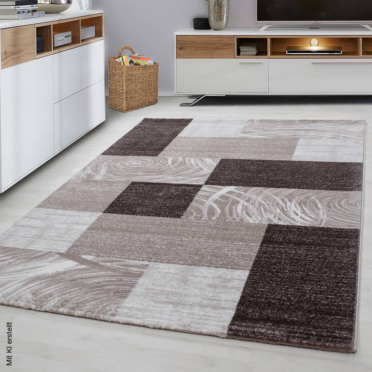 Ayyildiz Teppich PARMA braun B/L: ca. 160x230 cm