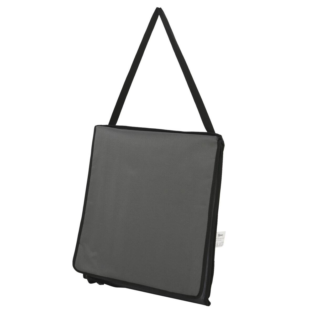 Outsunny Sonnenliege grau Polypropylen B/H/L: ca. 51x142x40 cm