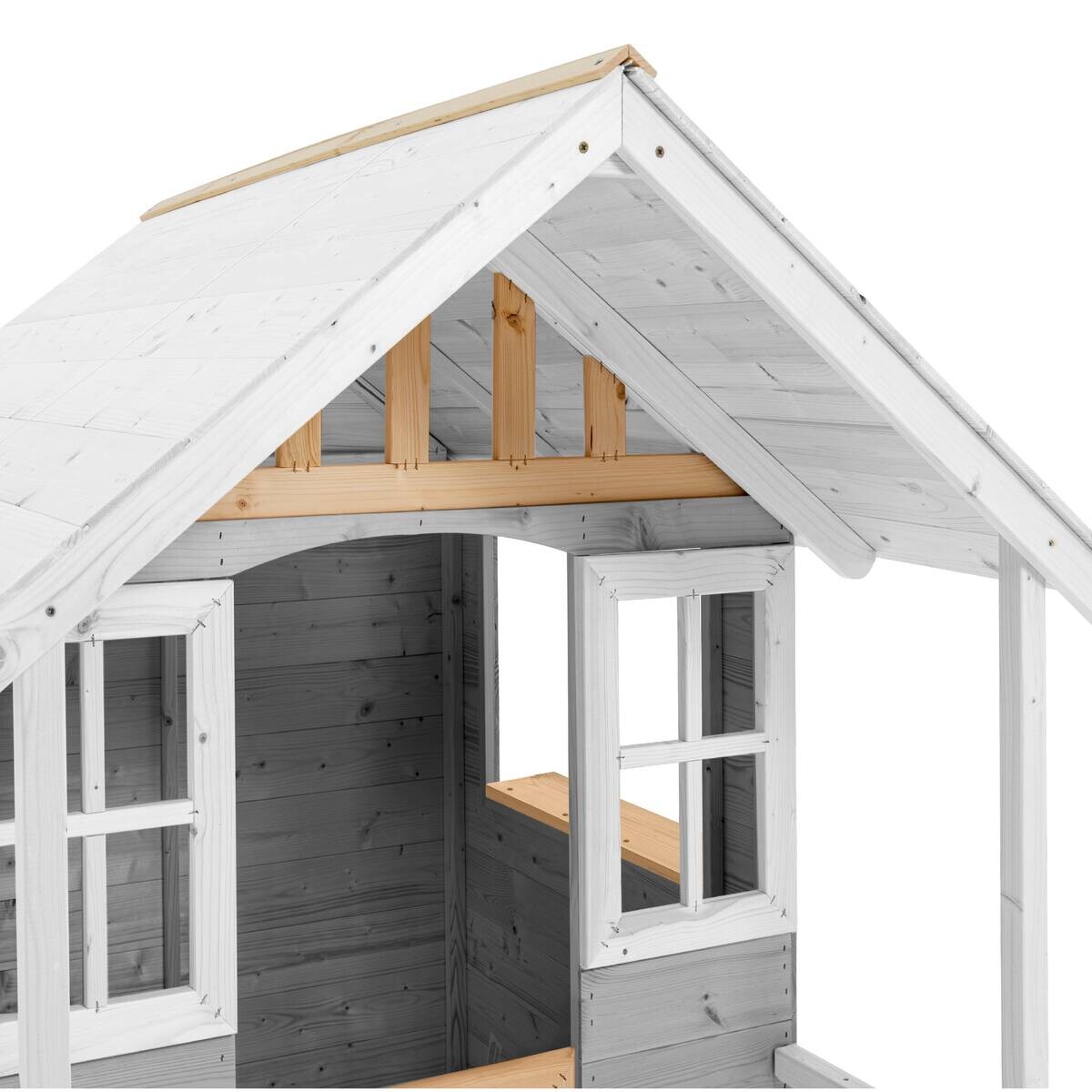 Zwerkules Spielhaus Valli weiß B/H/L: ca. 280x224x352 cm