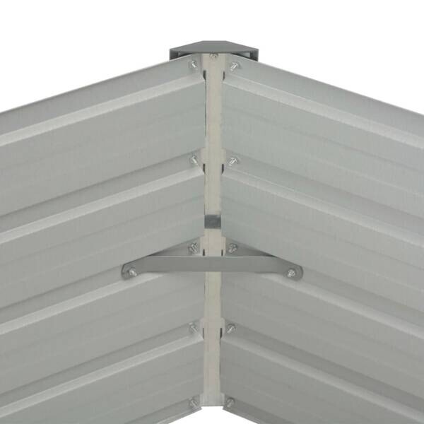 Hochbeet anthrazit Stahl B/H/L: ca. 129x45x129 cm