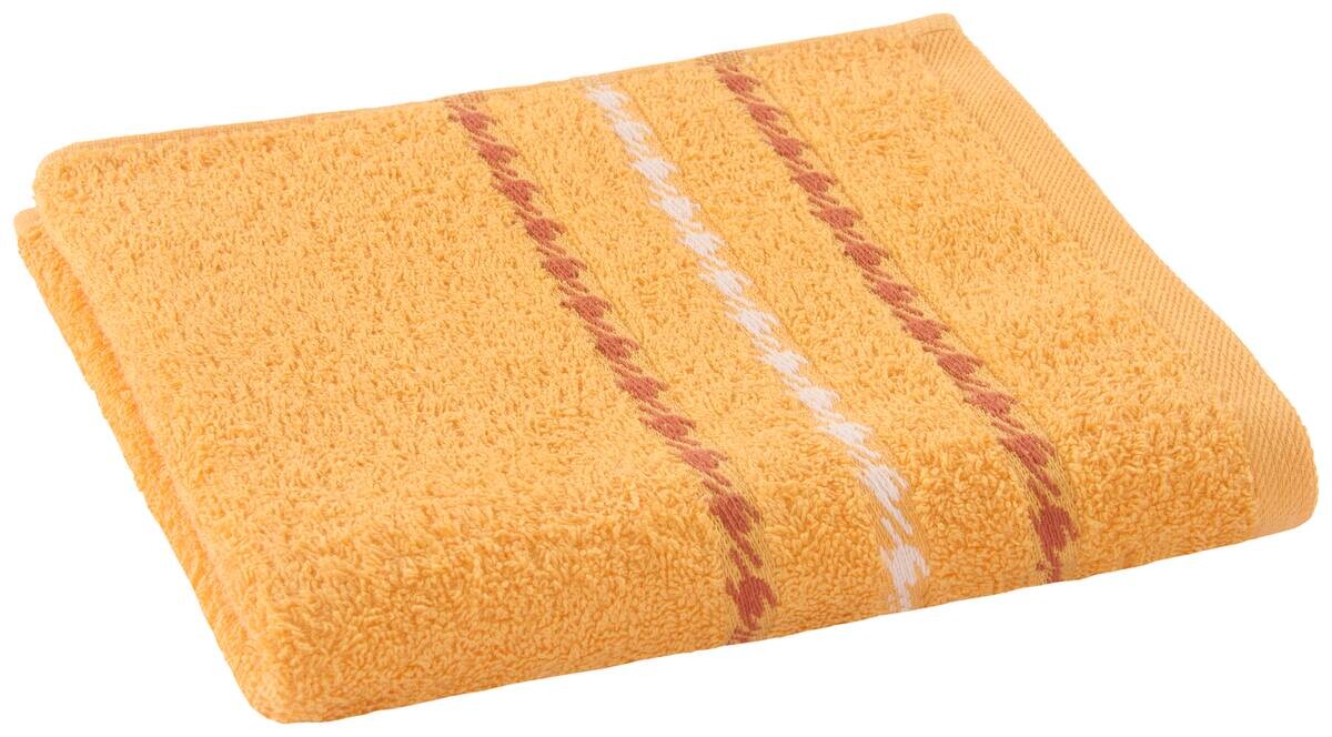 POCOline Handtuch ANNA orange Baumwolle B/L: ca. 50x100 cm