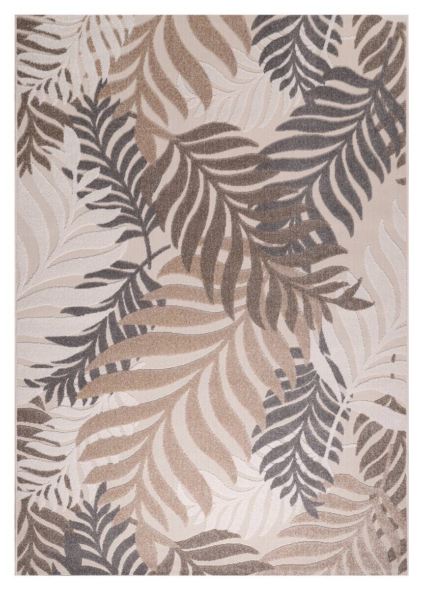 Sanat Outdoorteppich FLORAL creme B/L: ca. 80x200 cm