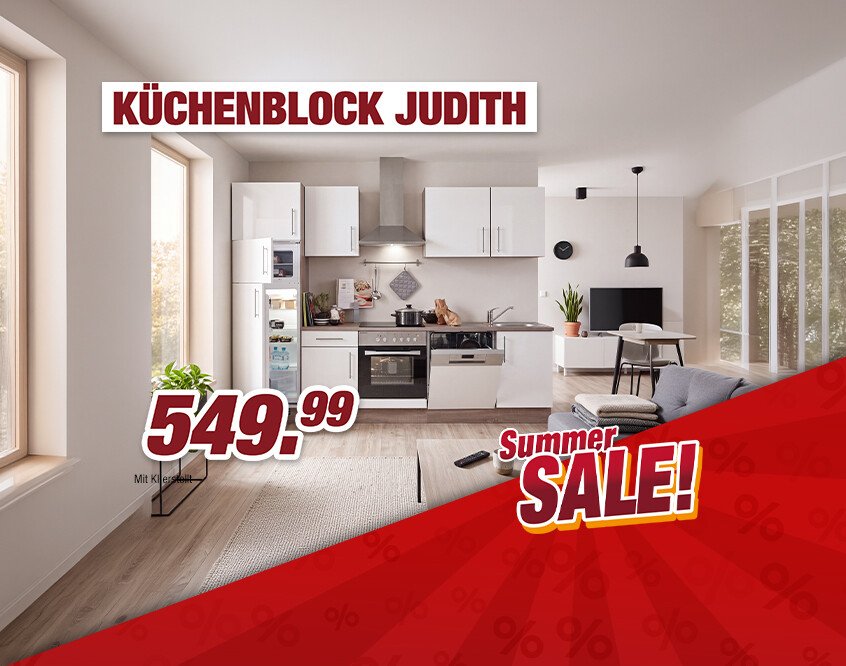 Unsere Werbe Highlights - Küchenblock Judith