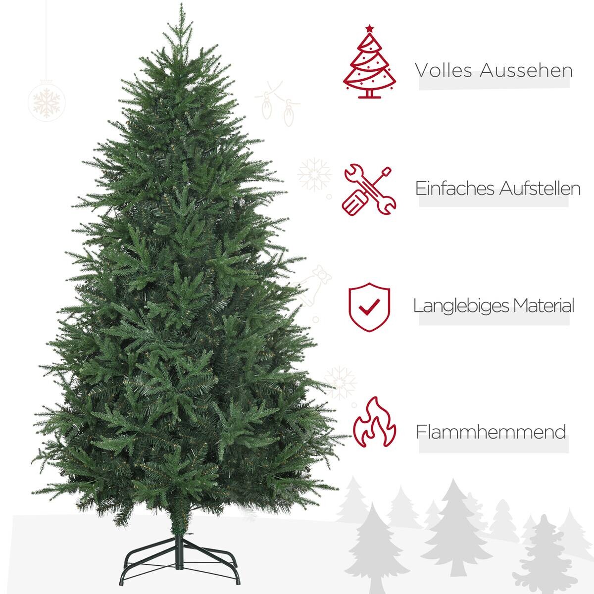 HOMCOM Weihnachtsbaum
