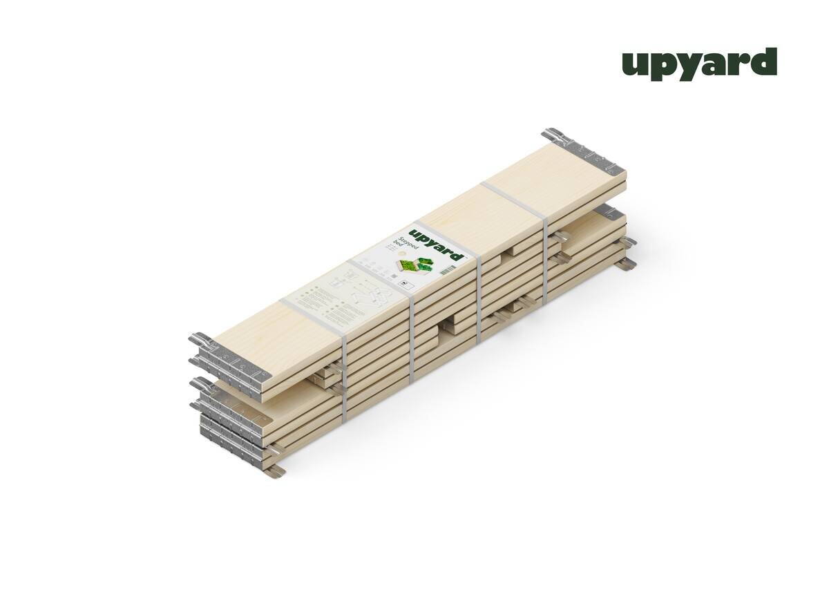 UPYARD Stufenbeet INDUSTRIAL natur Holz