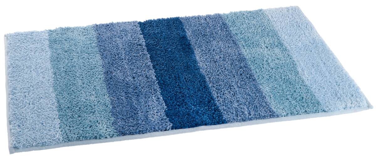 POCOline Badematte Farbverlauf blau Polyester B/L: ca. 80x50 cm