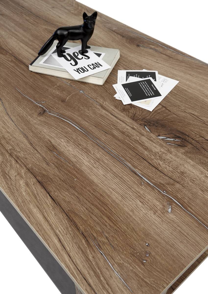 Couchtisch Eiche Flagstaff Nachbildung Matera Nachbildung B/H/T: ca. 110x41x60 cm