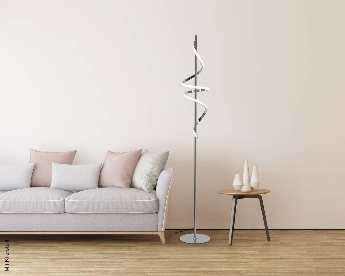 Nolo Stehlampe Serpente B/H/T: ca. 22x150x22 cm