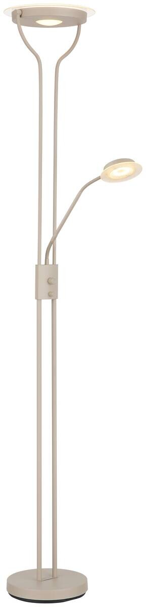 GLOBO LED-Deckenfluter sand Metall B/H/L: ca. 25,5x180x28 cm 1 Brennstellen