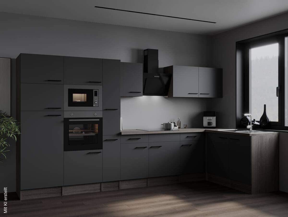 Winkelküche Oliver B/H/T: ca. 370x205x172 cm
