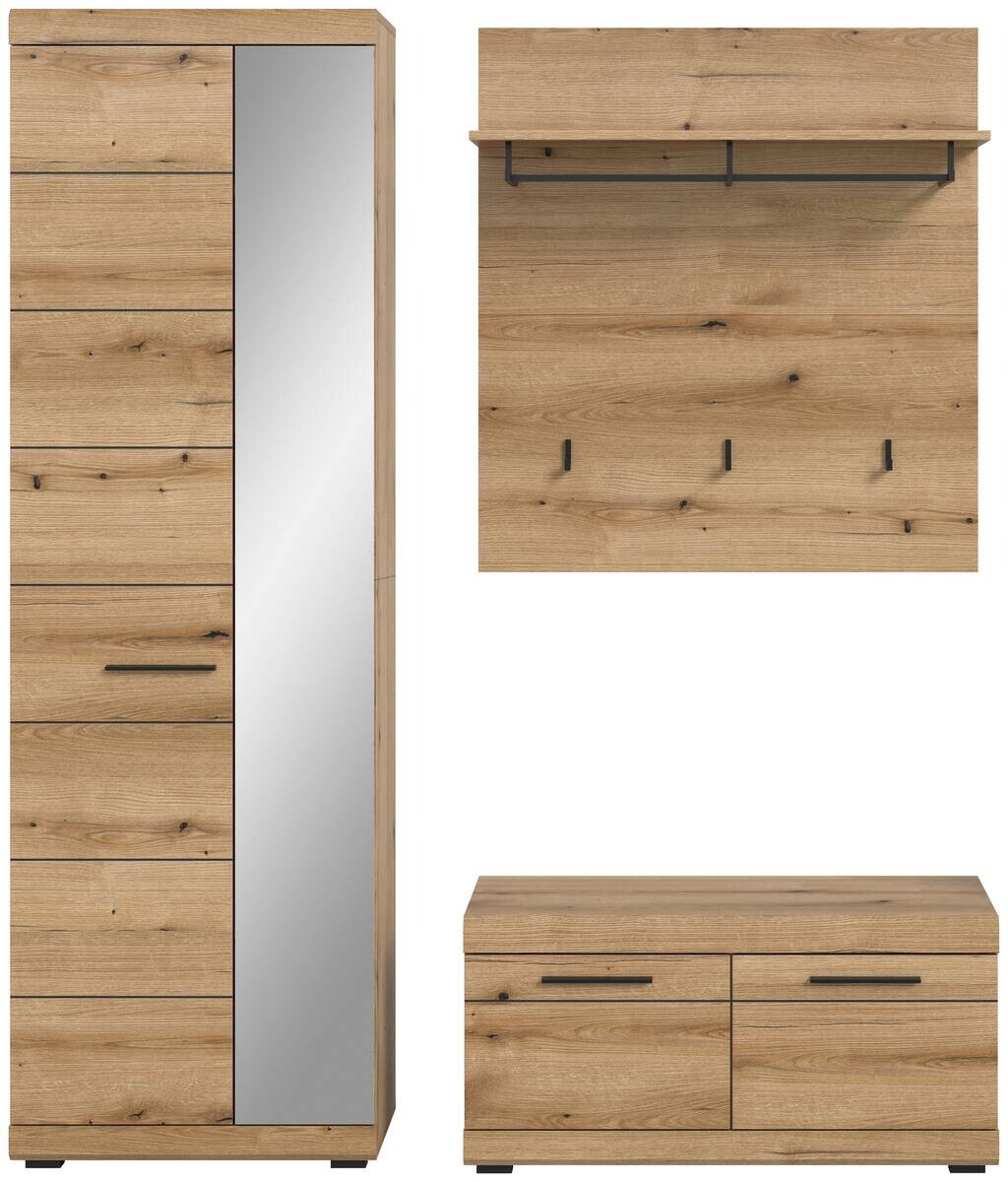 Garderobe SCOUT Evoke Oak Nachbildung B/H/T: ca. 167x197x40 cm