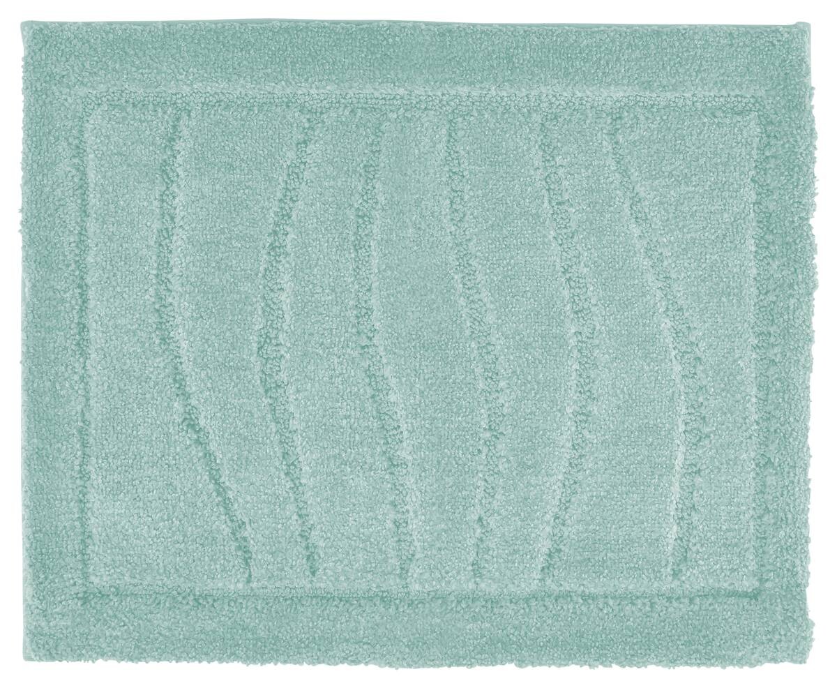 Badematte salbei 100% Polyester B/L: ca. 55x65 cm
