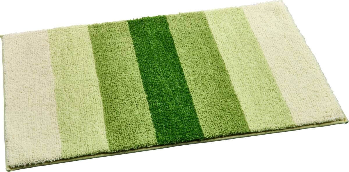 POCOline Badematte Farbverlauf grün 100% Polyester B/L: ca. 80x50 cm