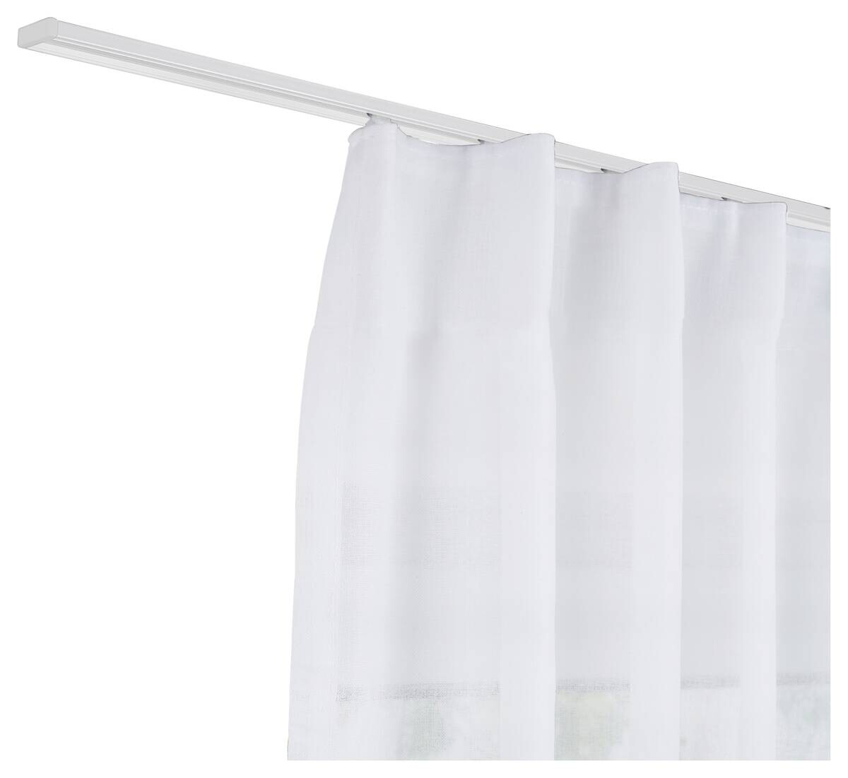 ondeco Alu-Schiene Level weiß Metall L: ca. 200 cm 1 Läufe