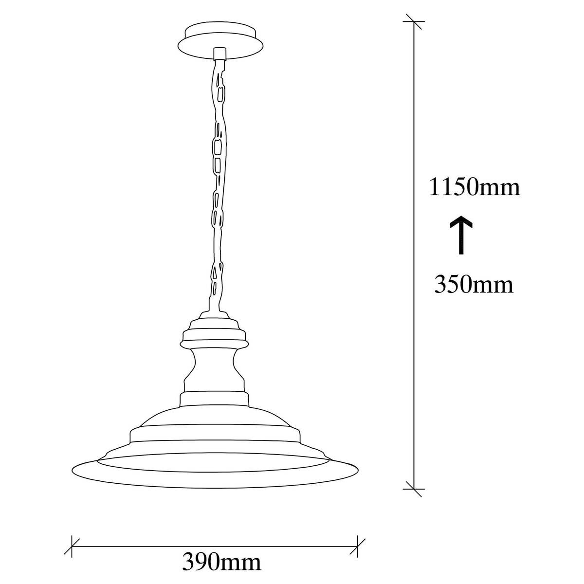Opviq Pendelleuchte Sivani B/H/T/L/D: ca. 39x115x39x39x39 cm E27 1 Brennstellen