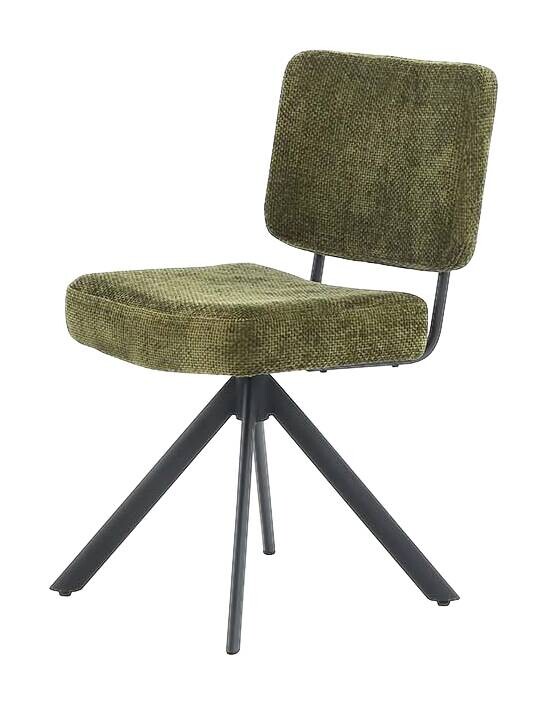 Drehstuhl grün Webstoff