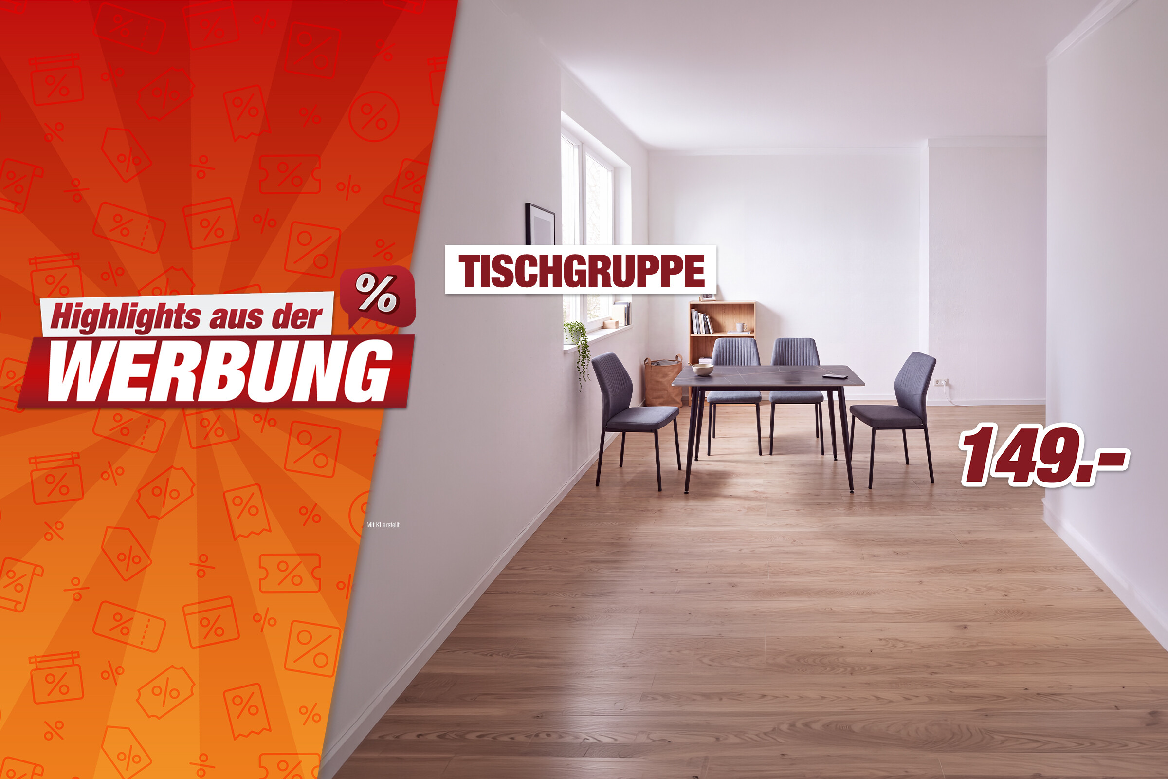 Unsere Werbe Highlights - Tischgruppe
