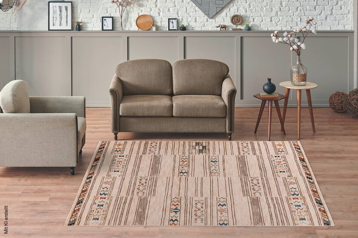 360Living Teppich Jaka multicolor B/L: ca. 160x230 cm