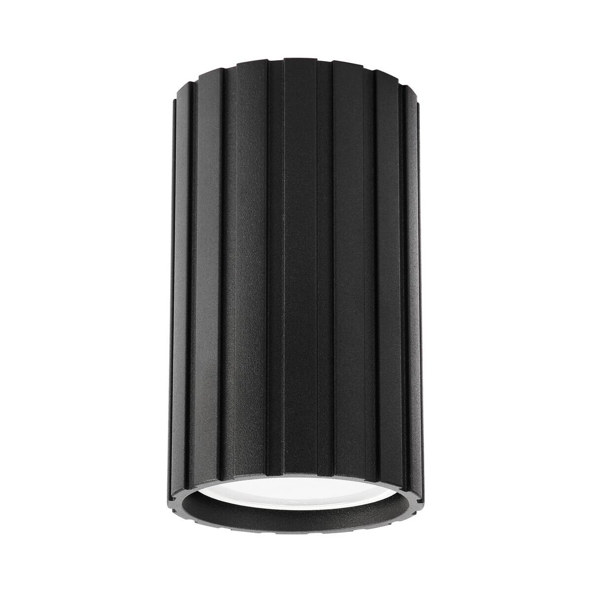 Lamkur Strahler Prisma schwarz Stahl B/H/L: ca. 6,5x10x6,5 cm 1 Brennstellen