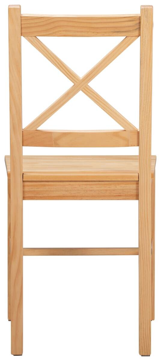 Stuhl Harry natur Holz B/H/T: ca. 47x86x41 cm