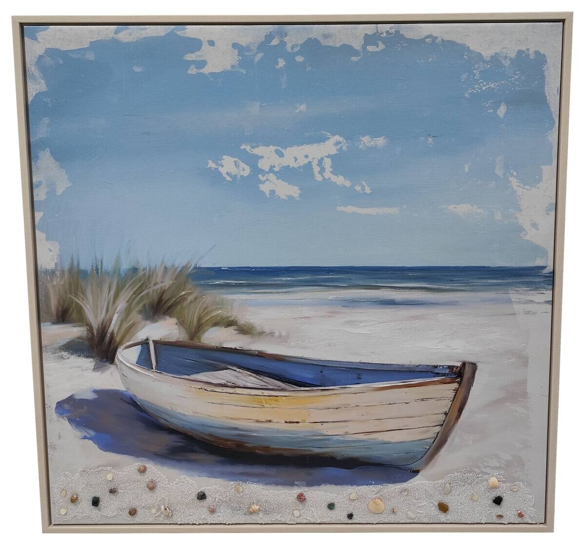 Ölgemälde Boot