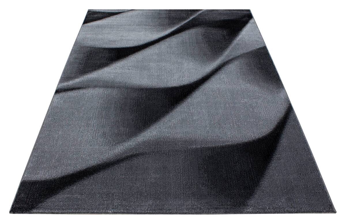 Ayyildiz Teppich PARMA schwarz B/L: ca. 80x300 cm