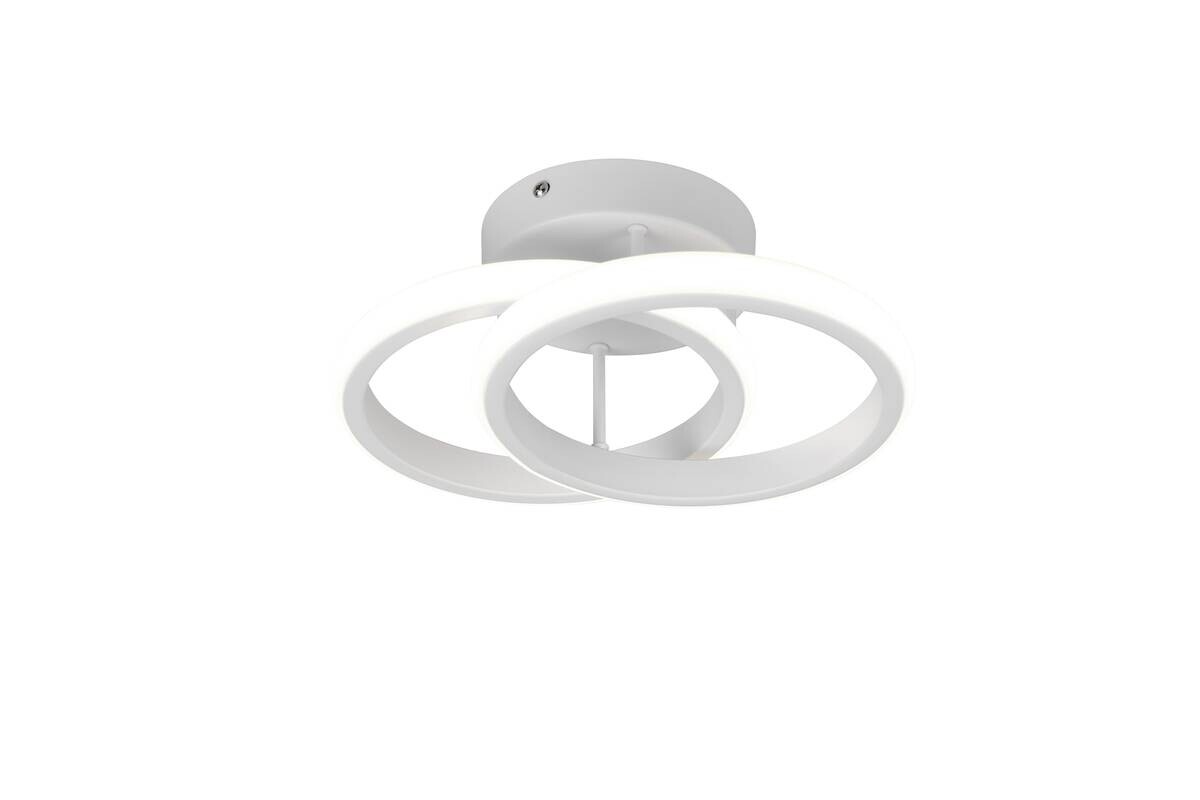 Reality LED-Deckenleuchte weiß Metall B/H/D: ca. 26x10,5x18,5 cm
