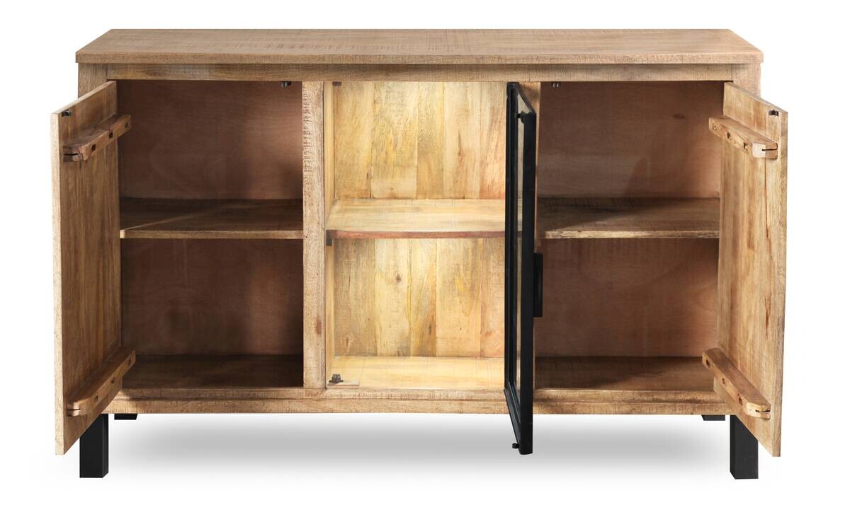 Sideboard Kali latte Mango B/H/T: ca. 145x90x40 cm