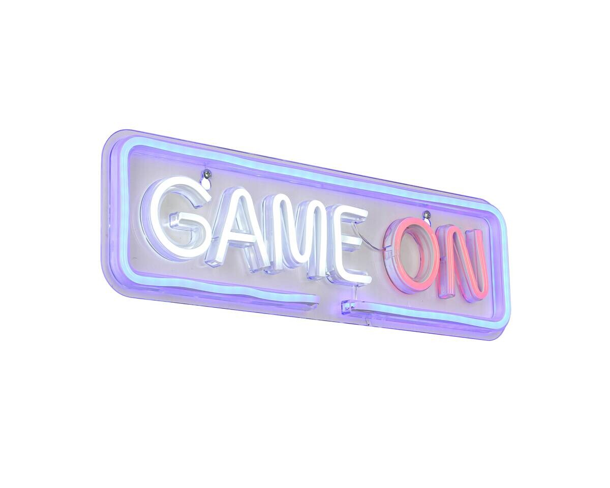 Nolo LED-Neon_Wandleuchte Game Acryl B/H/L: ca. 14x1,6x39 cm