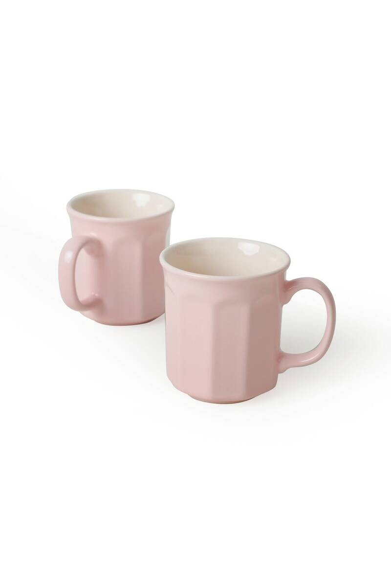 HermiaConcept Kaffeebecher 6-tlg. rosa Keramik 6 tlg.