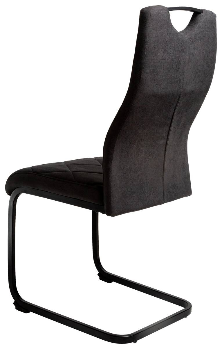 Schwingstuhl Maine anthrazit Microfaser B/H/T: ca. 44x100x60 cm