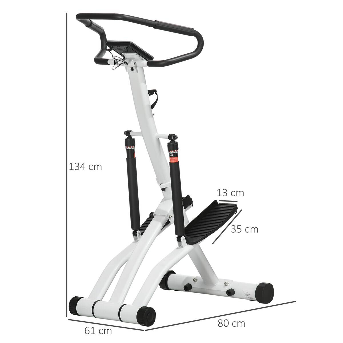SPORTNOW Fitness-Zubehör weiß Polypropylen B/H/L: ca. 61x80x134 cm