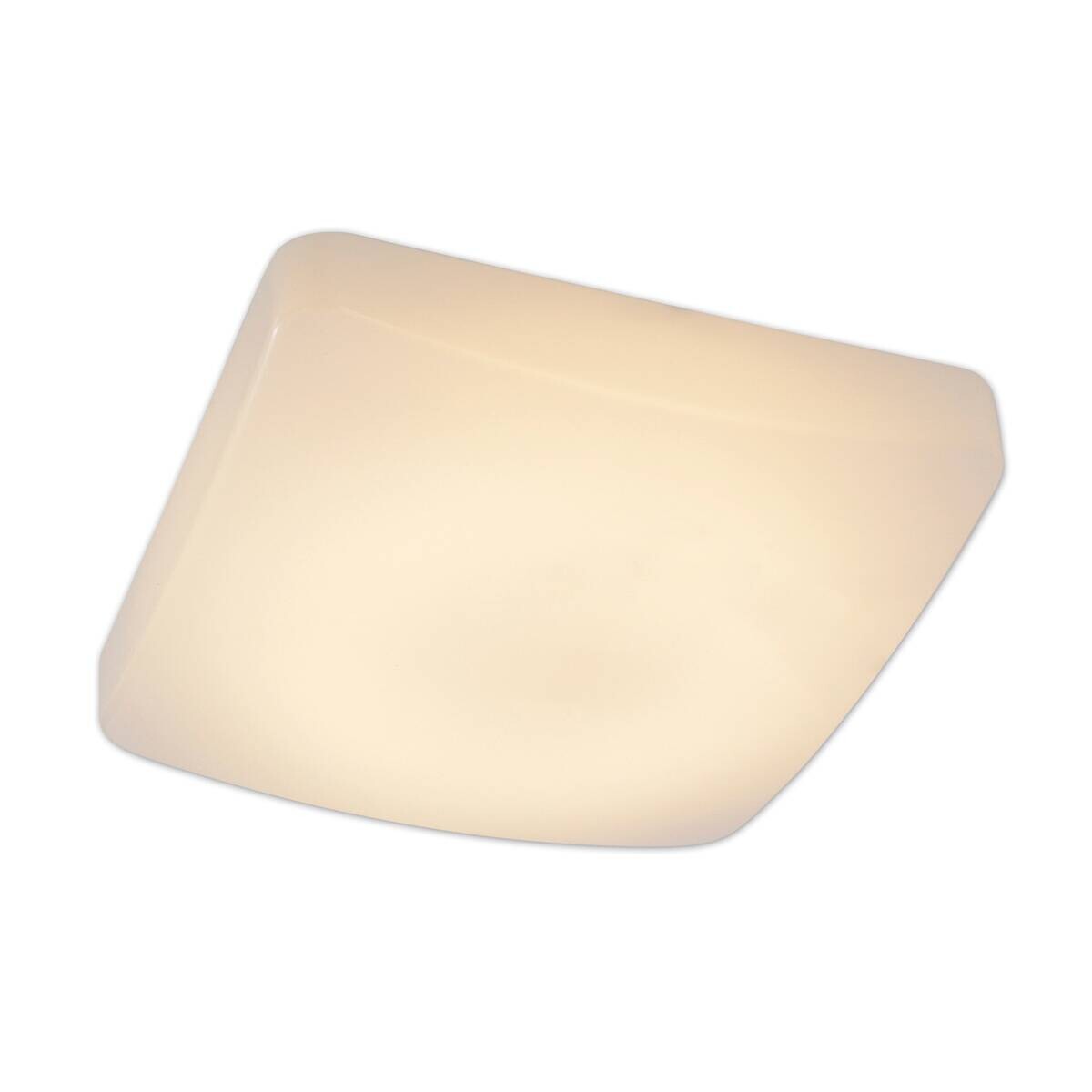 Näve Leuchten LED-Deckenleuchte weiß Metall Kunststoff B/H/T: ca. 27x27x8 cm