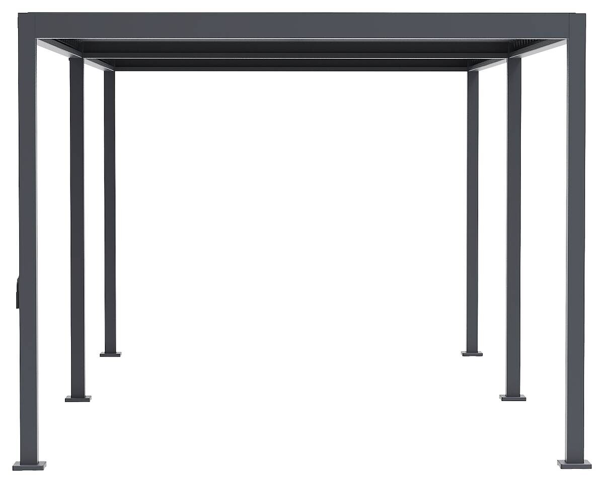 Pergola anthrazit Aluminium B/H/L: ca. 296x247x583 cm