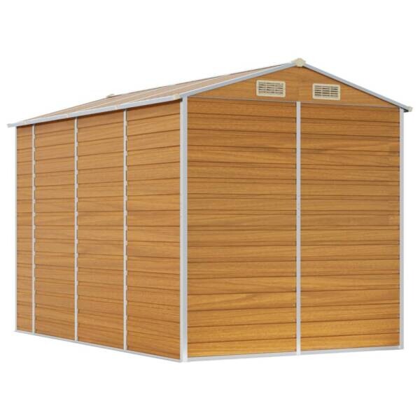 vidaXL Gartenhaus braun B/H/T: ca. 191x198x300 cm
