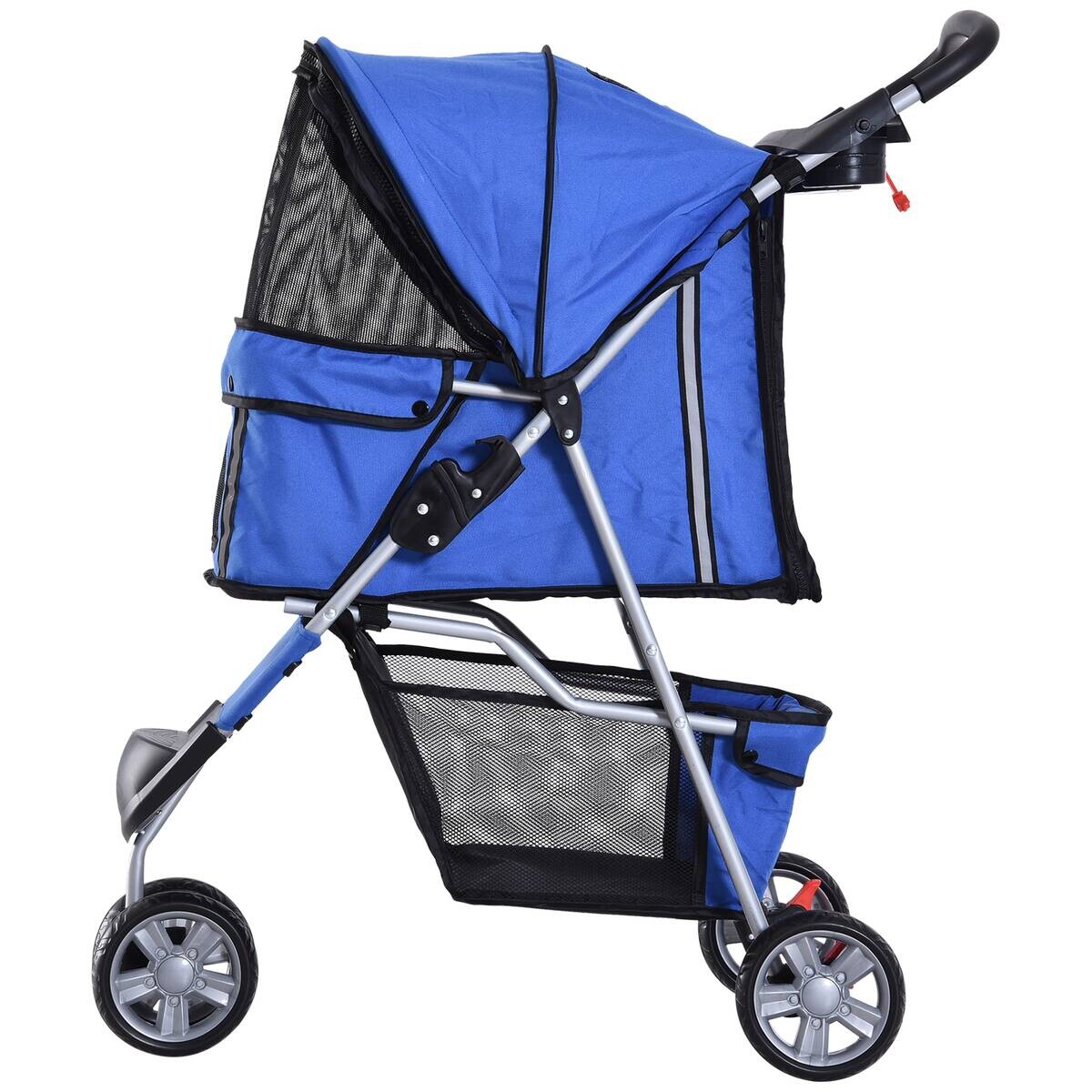PawHut Hunde-Zubehör blau Nylon B/H/L: ca. 45x75x97 cm