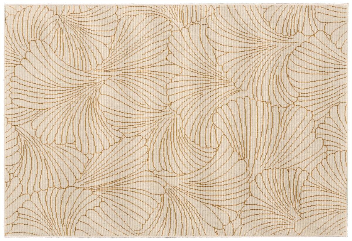Webteppich Luxus beige B/L: ca. 160x230 cm