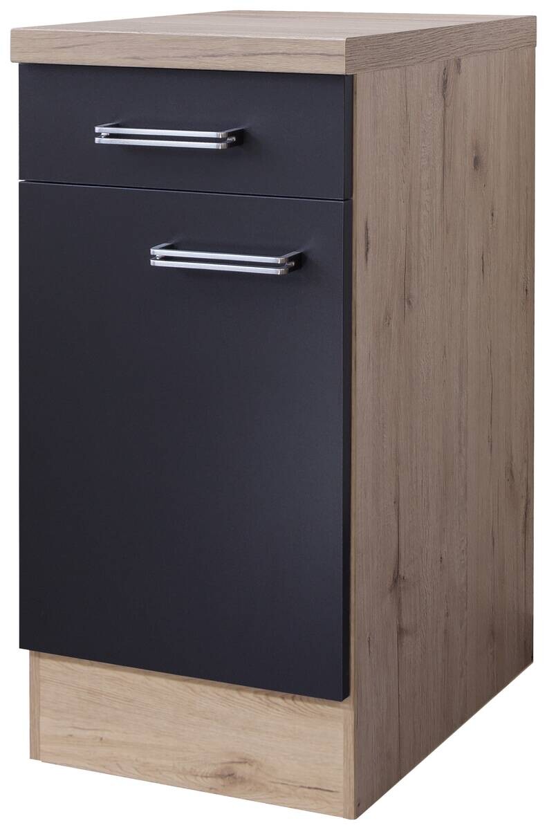 Unterschrank Elva anthrazit B/H/T: ca. 40x86x60 cm