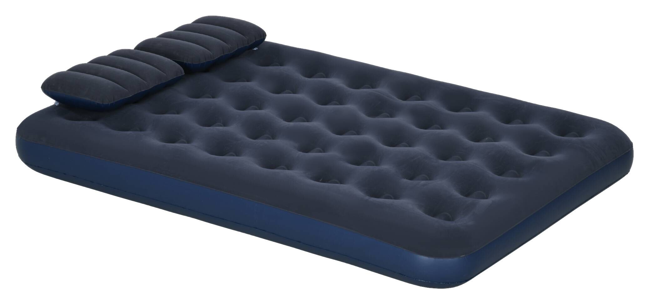 Outsunny Luftmatratze blau Kunststoff B/H/L: ca. 152x22x203 cm