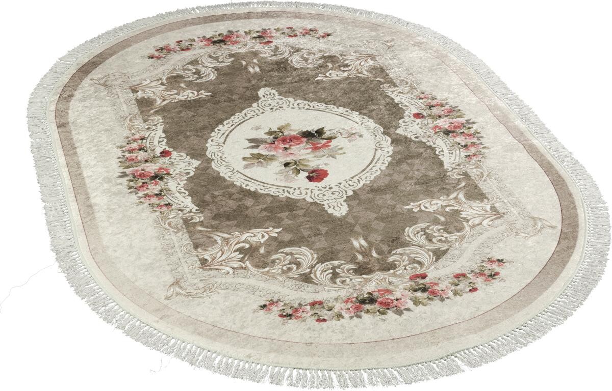 Druckteppich Sunshine beige B/L: ca. 140x200 cm