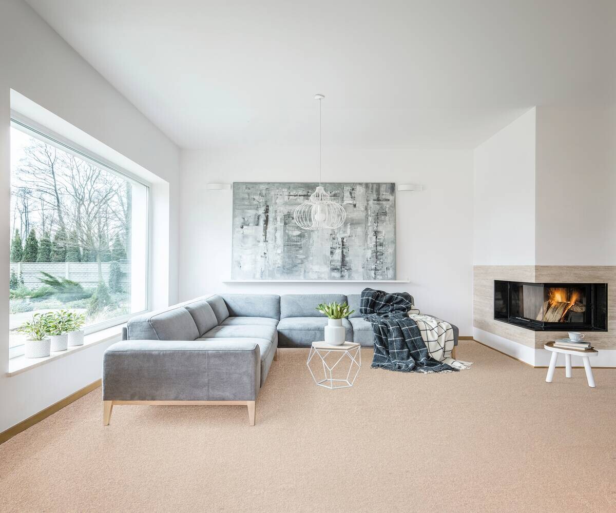 Teppichboden Olvera beige B: ca. 500 cm pro m²